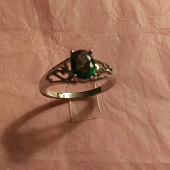 RING SIZE )7-1)2 - Picture 1 of 4